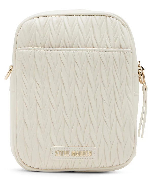 Steve Madden Damien Crossbody Bag, Chalk