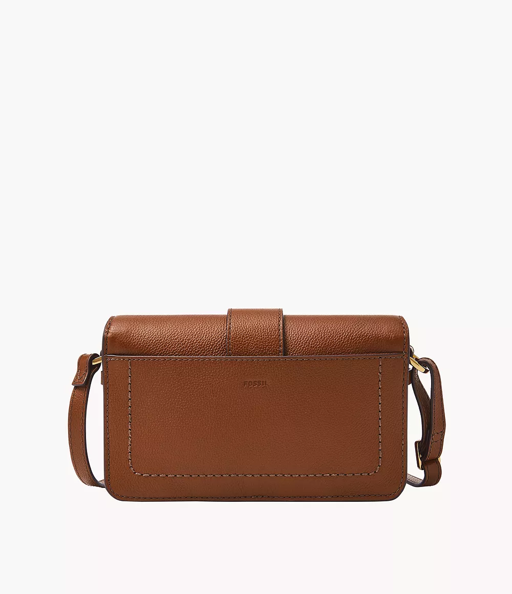 Fossil Zoey Small Crossbody, Brown