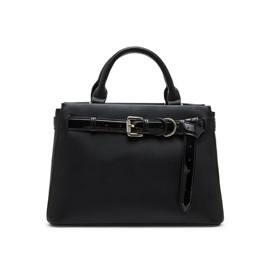 Steve Madden Roxanne Satchel, Black