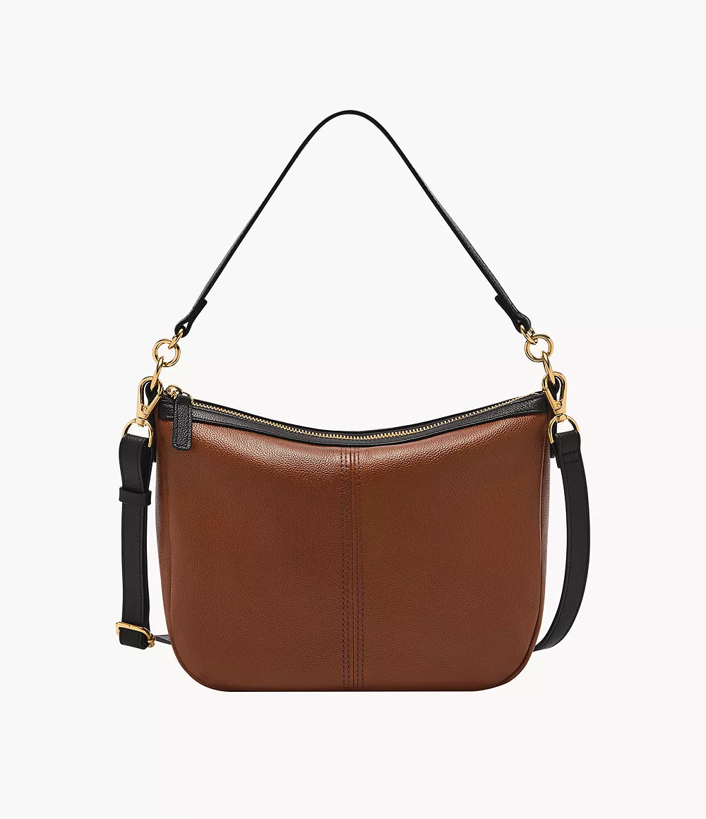 Fossil Jolie Crossbody, Brown/Black