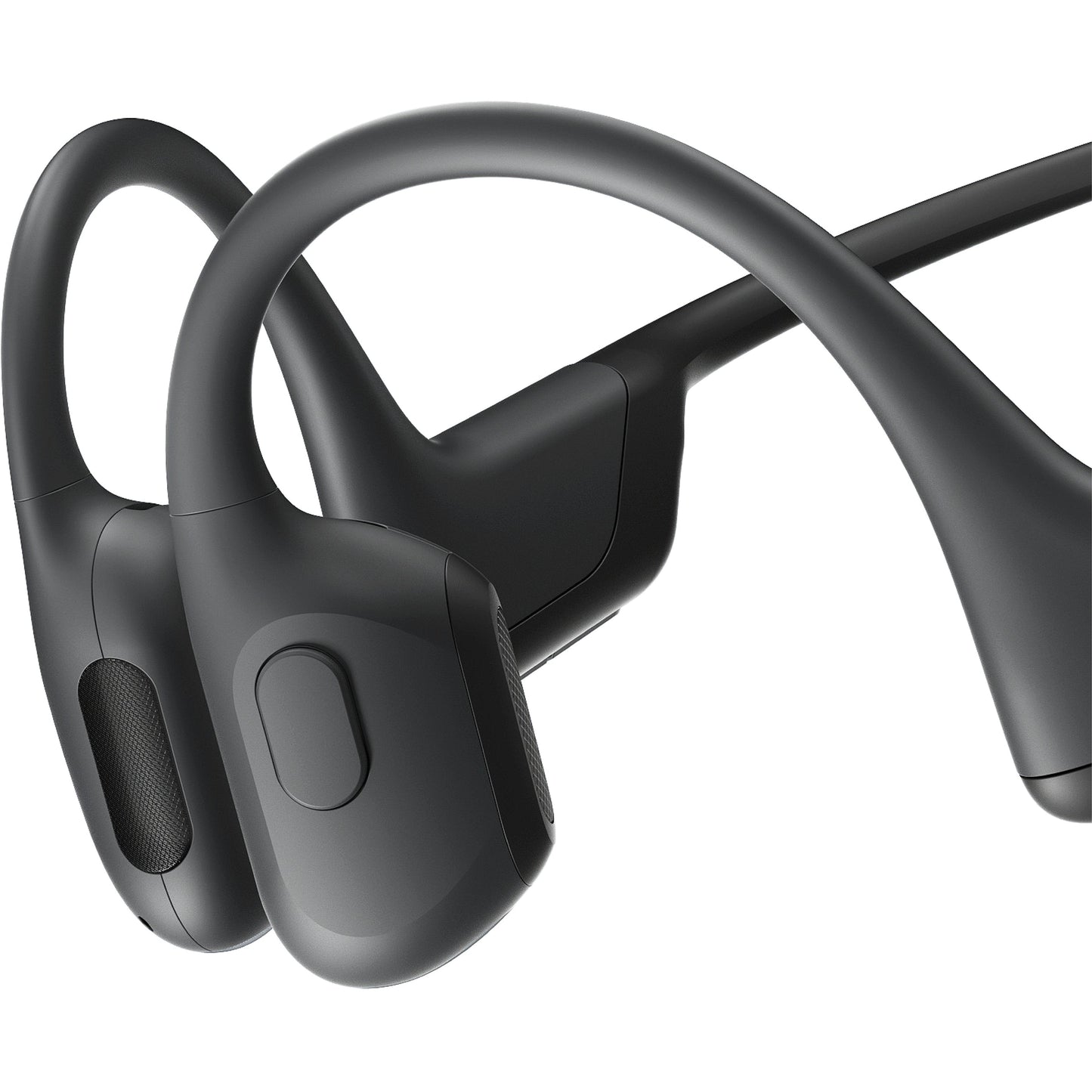 Shokz Open Run Premium Open Ear Sport Headphones, Black