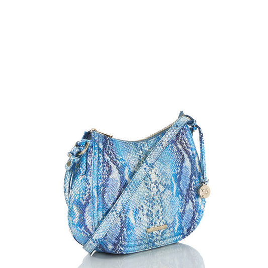 Brahmin Exotic Collection Shayna Crossbody, Joyful Oceangrove